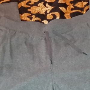 Gray under armor sweat pants